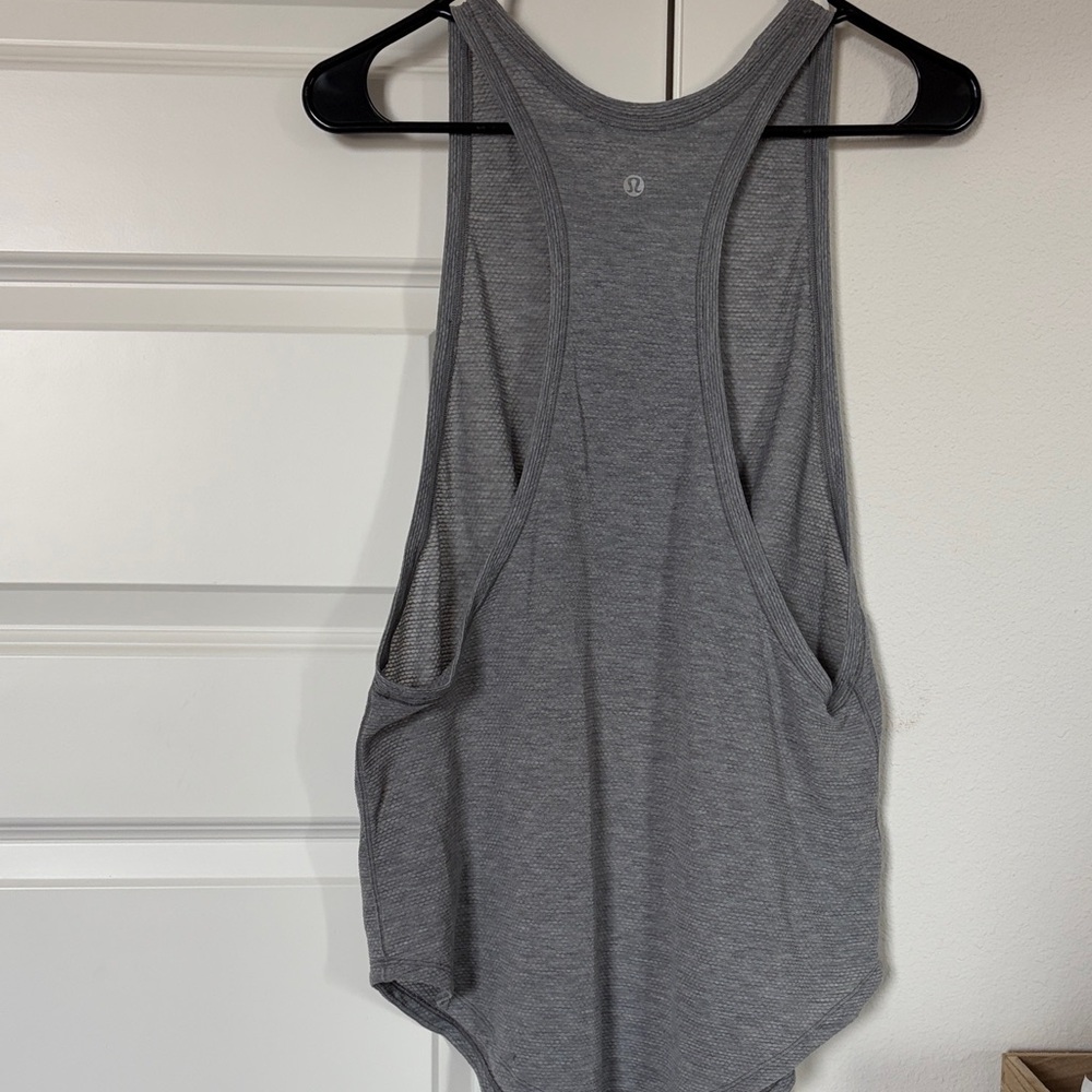 Lululemon Athletica Charcoal Tank Top